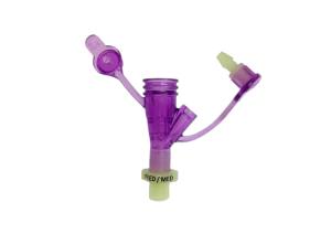 Y-Port w/Enhanced Med-Port ENFit Adapter